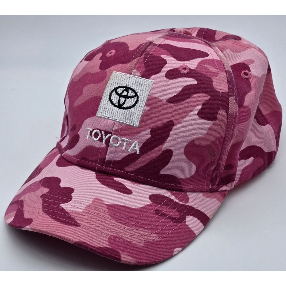 Toyota Cap Hat Adult Womens Adjustable‎ Hook & Loop Camouflage Outdoor Wear